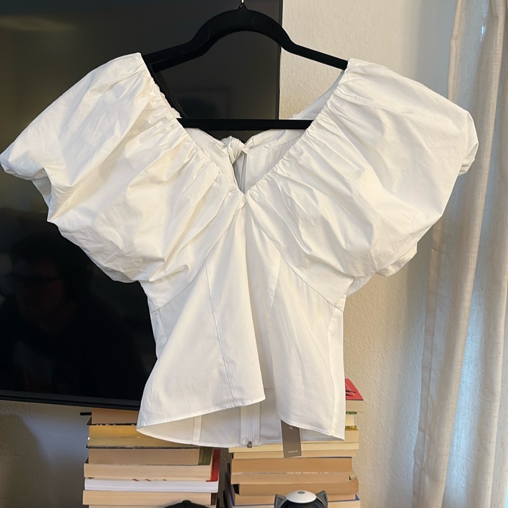 NWT J.CREW Puff Sleve Top